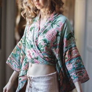 Spell Design Lotus Wrap Top